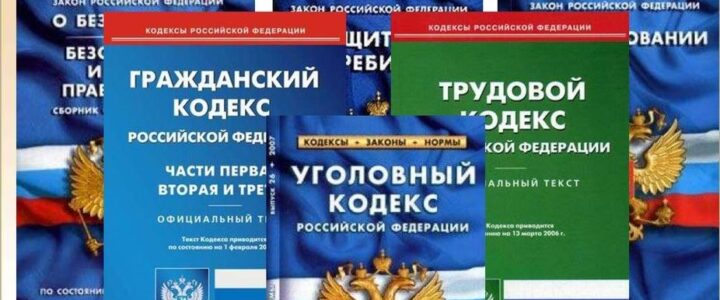 КОДЕКСЫ И ЗАКОНЫ РОССИЙСКОЙ ФЕДЕРАЦИИ